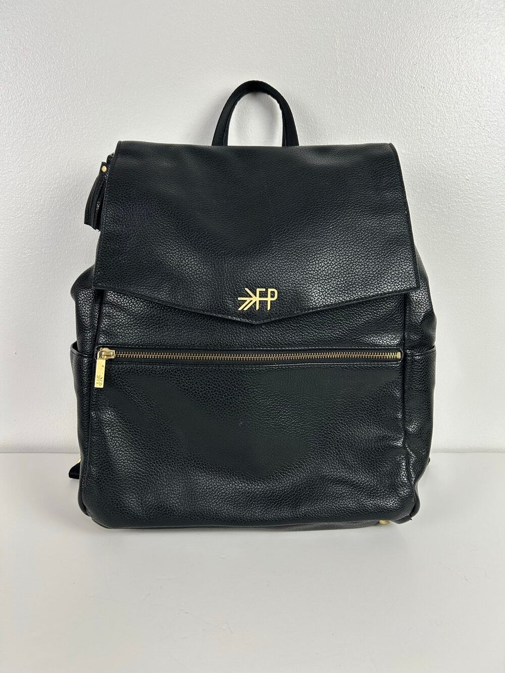 Freshly Picked Classic Diaper Bag Backpack Ebony Black